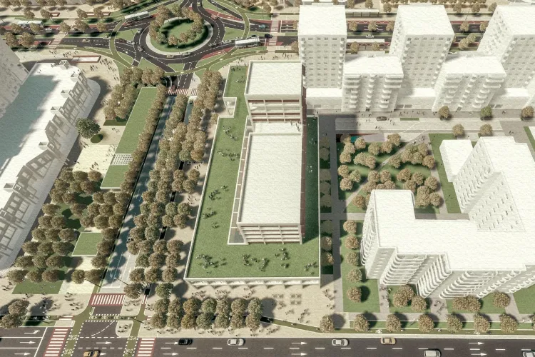 Primăria a abandonat proiectul pasajului pe sub Piața Mărăști, dar vrea să refacă imaginea zonei - FOTO