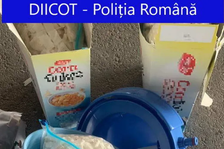 Droguri din Olanda, transportate la Cluj în cutii de cereale - FOTO