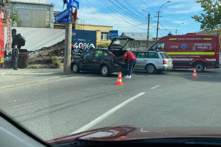 Accident cu 2 răniți pe Tăietura Turcului - FOTO