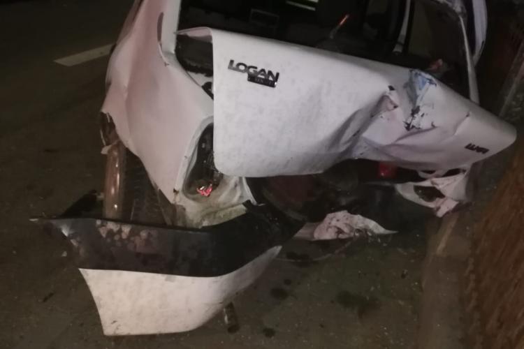 Accident grav în Cluj, pe raza comunei Cornești! Un vitezoman inconștient a lovit tot ce a prins în cale - FOTO