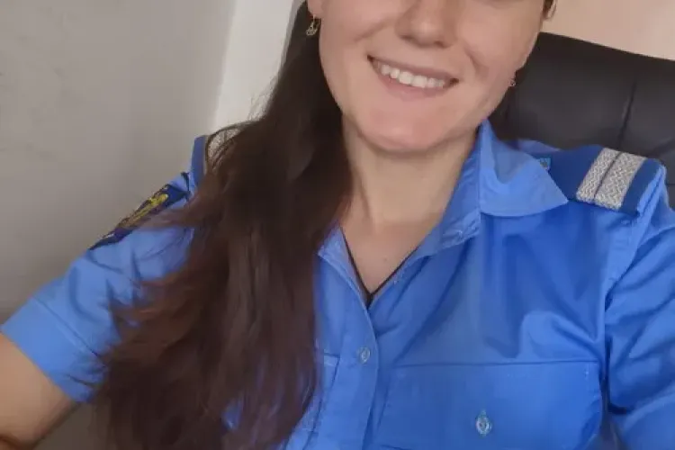 O jandarmeriță din Cluj și-a donat părul pentru o cauză nobilă - FOTO