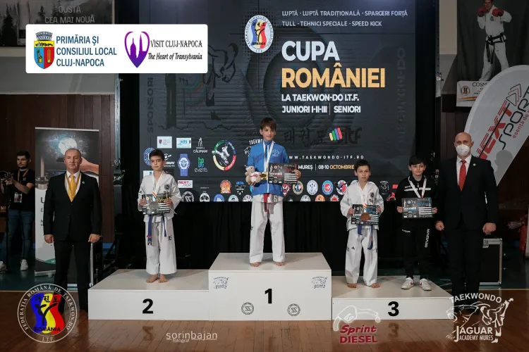 Grupul ACS Delta MMA Cluj a obținut 22 de medalii la Cupa României la Taekwon-do ITF