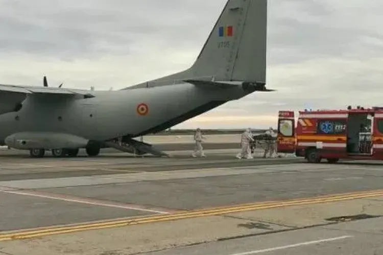 Pacienți COVID internați în spitalele din Cluj au fost transferați vineri în Austria