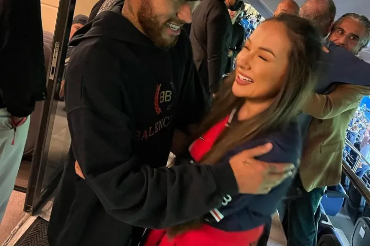 Vlăduța Lupău a căzut în brațele lui Neymar! Super FOTO și VIDEO