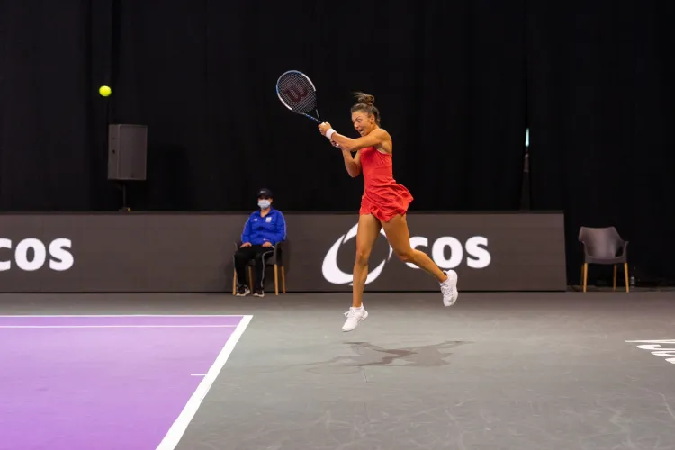 Jaqueline Cristian, victorie mare la Transylvania Open. Ultimele două seturi au fost dramatice - FOTO