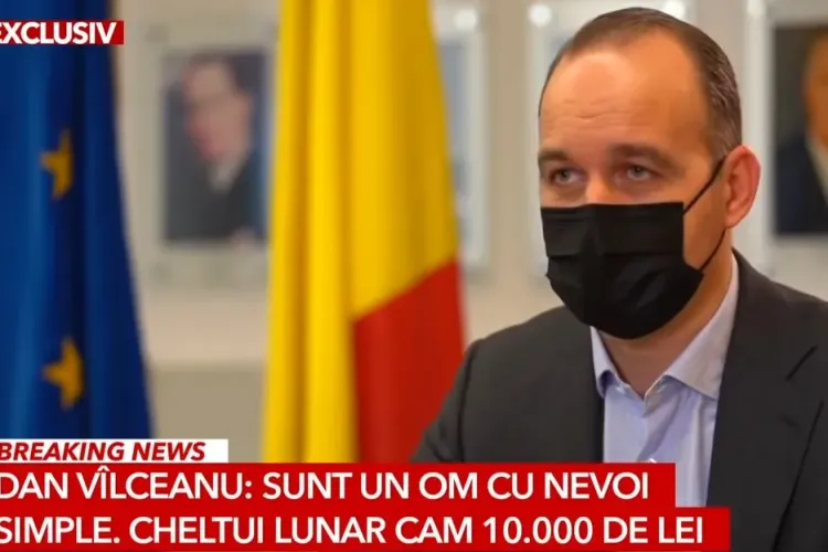 Dan Vîlceanu, ministrul Finanţelor: ”Sunt un om cu nevoi simple!” Cheltui lunar 10.000 de lei