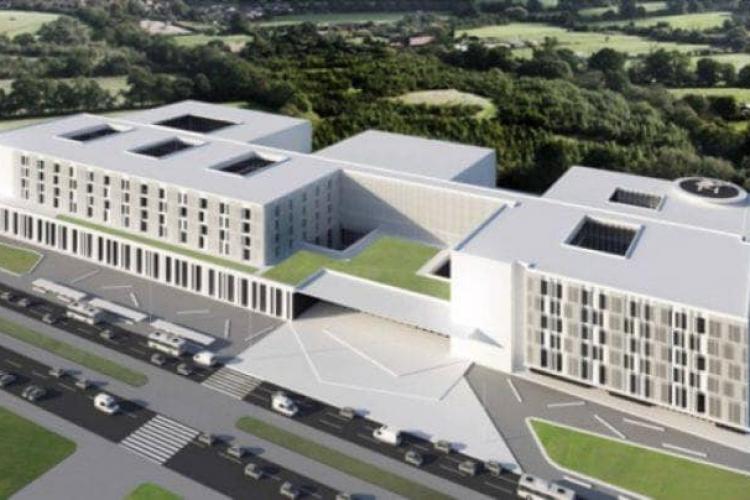 S-a semnat contractul de finanțare a Spitalului Regional de Urgență din Cluj. Momentul este prezentat festiv
