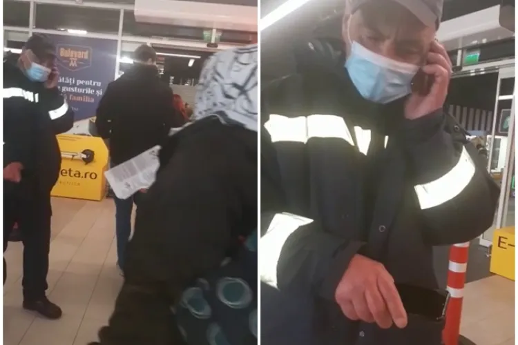 Bătaie de joc la Auchan Iris! Scanarea certificatelor de vaccinare se face în GLUMĂ - VIDEO