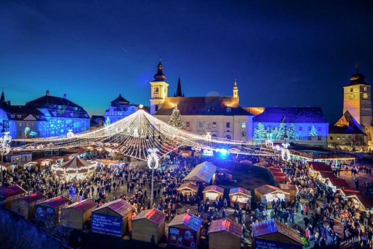 Când se deschide Târgul de Crăciun de la Sibiu. Accesul, pe baza certificatului verde