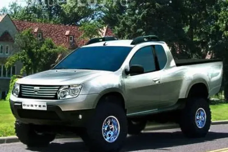 Dacia Duster Pick Up va intra in productie la Mioveni! VEZI FOTO