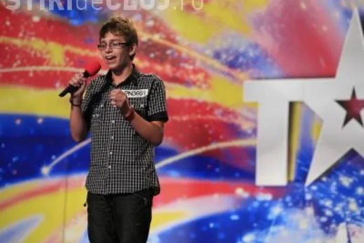 Voce de aur la "Romanii au talent"! Narcis Iustin Ianau calca pe urmele celebrei Susan Boyle - VIDEO