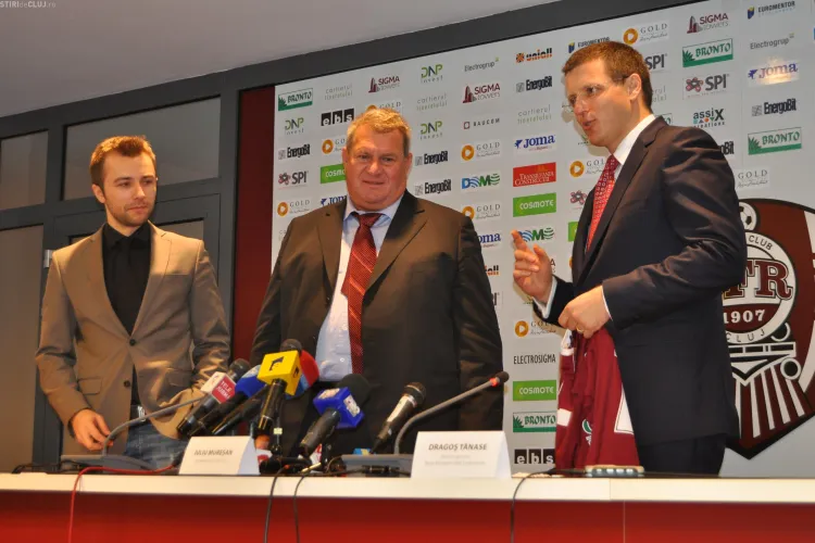 Petitie a suporterilor CFR Cluj contra asocierii echipei cu Rosia Montana Gold Corporation! Vezi ce zice Iuliu Muresan - VIDEO
