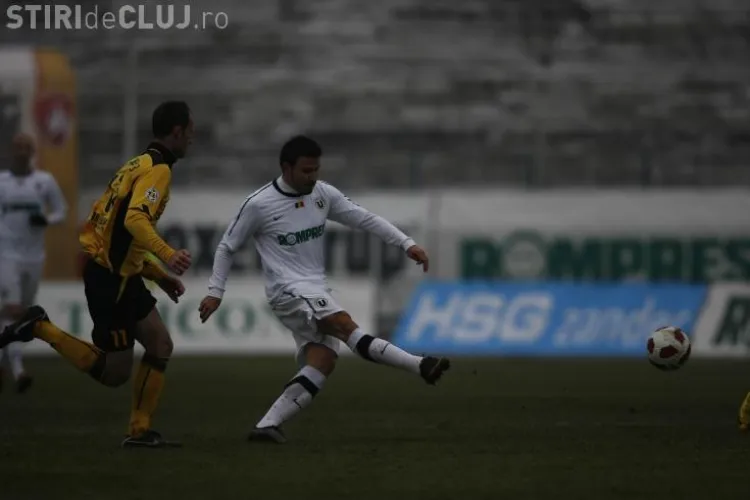 Printul Cristea a ratat un gol ca si facut la 0-0 in meciul U Cluj - FC Brasov! Vezi ce a declarat jucatorul 
