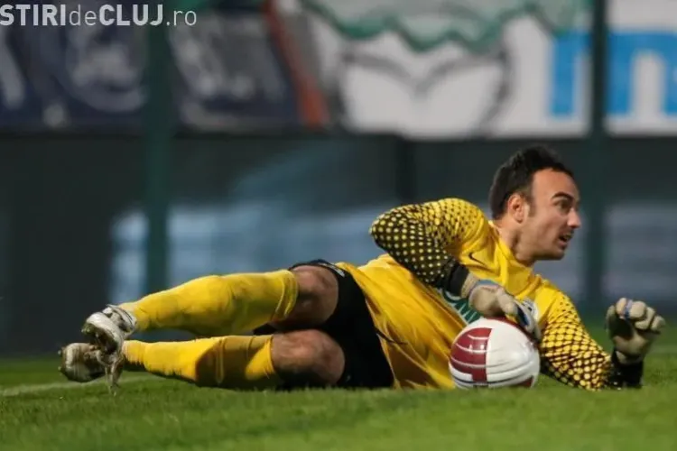 Fostul portar al Universitatii Cluj, Sebastian Hutan, a semnat un contract cu Poli Iasi