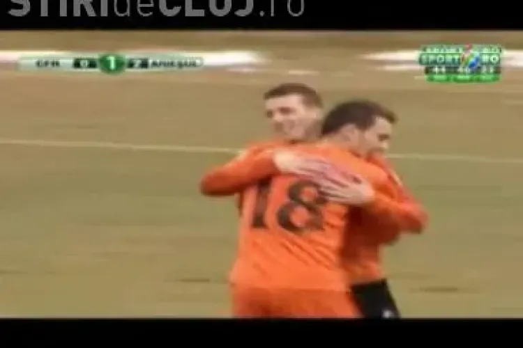 Gol Tilinca! CFR Cluj - Ariesul Turda 0-2 - VIDEO