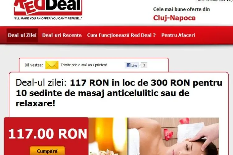 Aveti probleme cu celulita? Este momentul sa le rezolvati! 10 sedinte de masaj anticelulitic la 117 lei, in loc de 300 de lei (P)