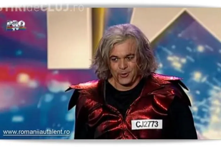 "Dracula de Turda" a ridicat sala in picioare la "Romanii au talent" - VIDEO