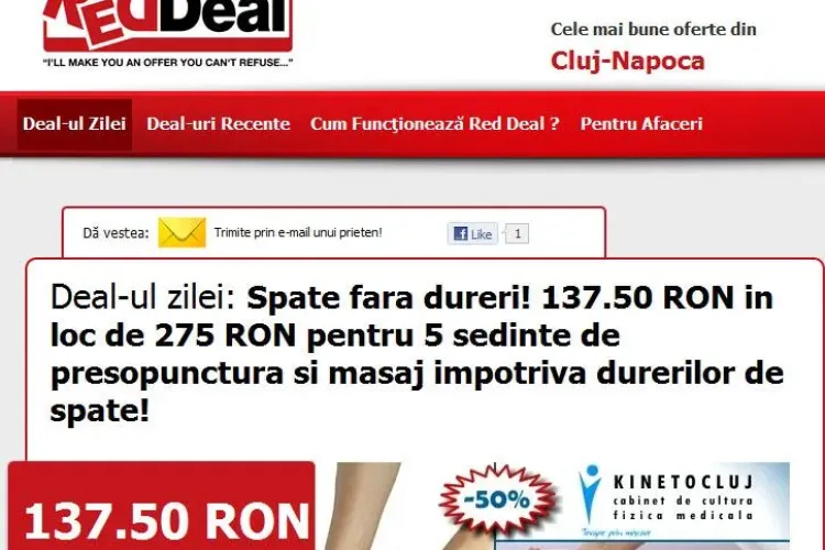 Va doare spatele?  Mergeti la presopunctura si masaj! Puteti cumpara acum cinci sedinte la jumatate de pret! (P) 