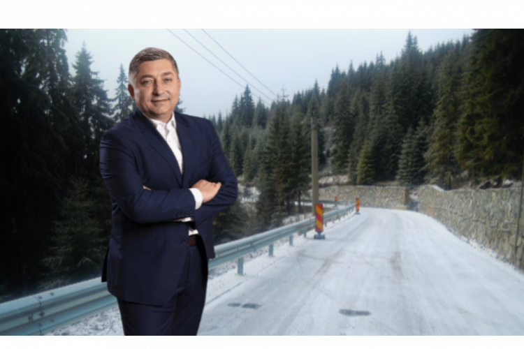 Alin Tișe anunță asfaltarea drumului ce leagă Stațiunea Băișoara de pârtia de schi Buscat