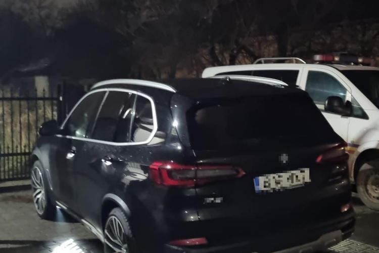 Super BMW confiscat la Huedin. A fost furat din SUA - FOTO   