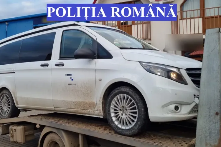 Mașină de lux furată din Germania, depistată în Huedin la un cetățean chinez - FOTO