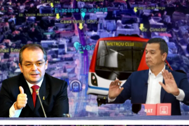 Emil Boc nu se teme că proiectele Clujului: metrou, centură vor fi blocate de Grindeanu ”Oug 13”, noul ministru al Transporturilor 