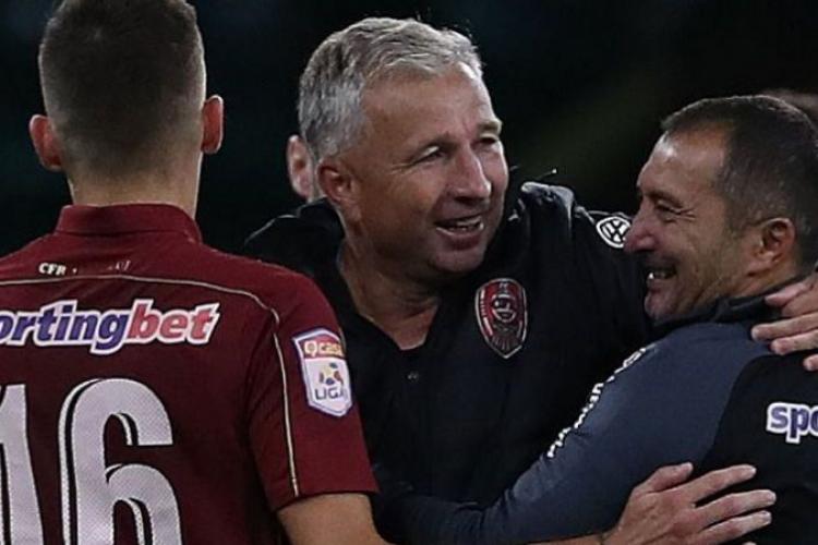 Un jucător de la CFR Cluj a spus că s-ar ”bucura pentru Dan Petrescu să plece la națională”