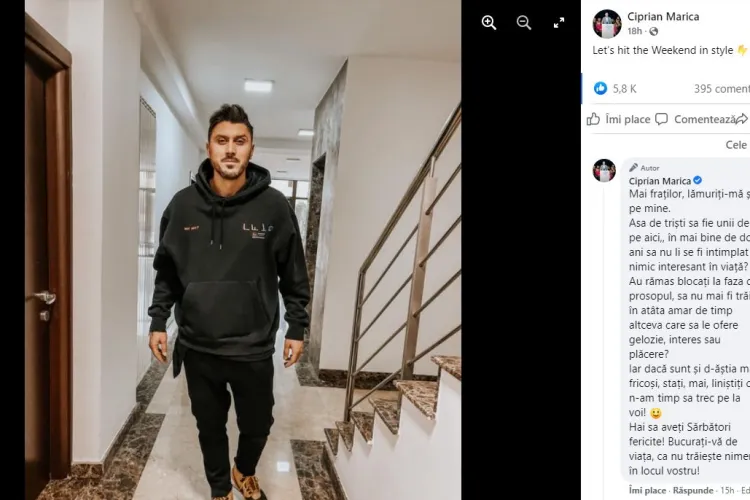 Ciprian Marica e încă bântuit de incidentul de la Grand Hotel Italia Cluj, unde a fost prins cu o femeie măritată - FOTO   