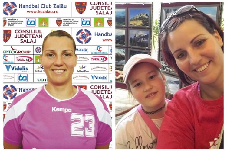 Cunoscuta handbalistă Ana Maria Șomoi are nevoie de ajutorul pentru fiica ei