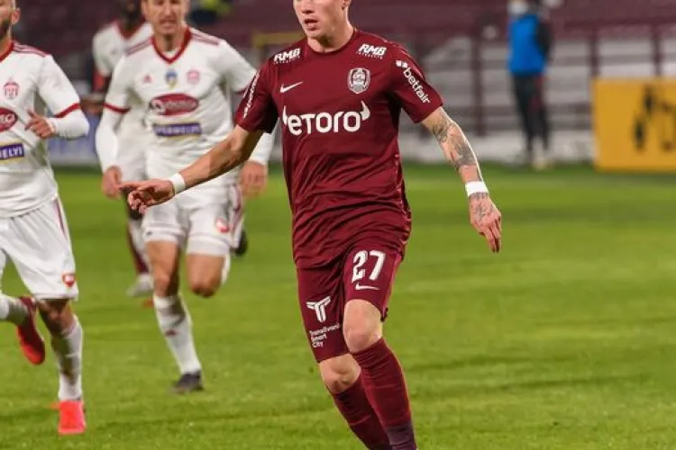 Claudiu Petrila, de la CFR Cluj, cel mai bun tânăr jucător al anului   