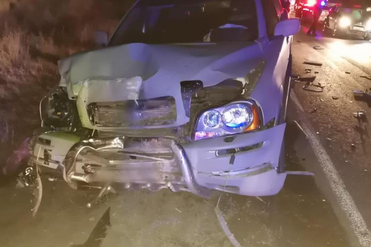 Cluj: Accident grav cu 3 mașini și un atelaj hipo. 2 minori au ajuns la spital - FOTO