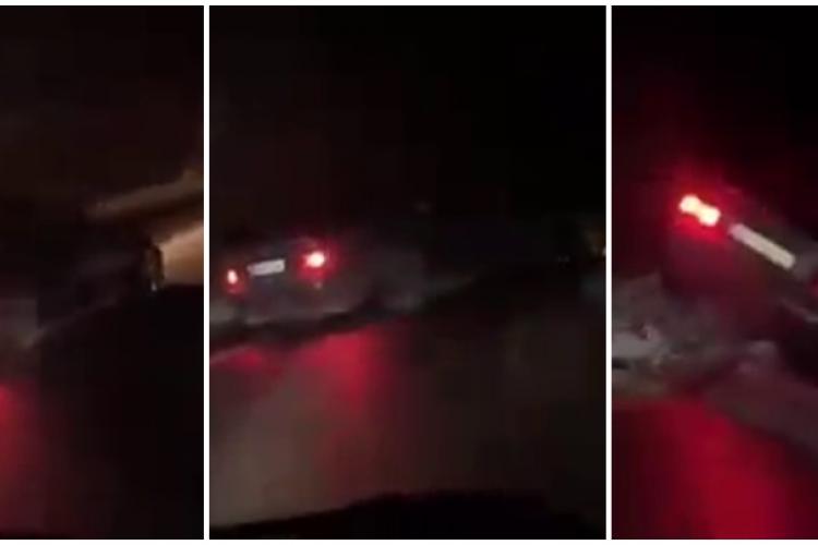 O ”tigaie” de BMW a căzut într-o râpă la Cluj. De ce e greșeala șoferului - VIDEO