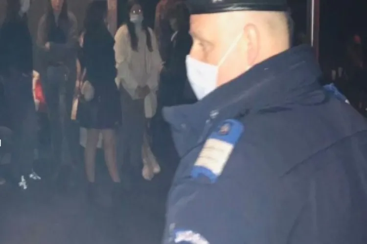 Petrecere ilegală pe strada Horea, la palatul Urania. Claudiu Mărginean nu se teme de amenzile prea mici