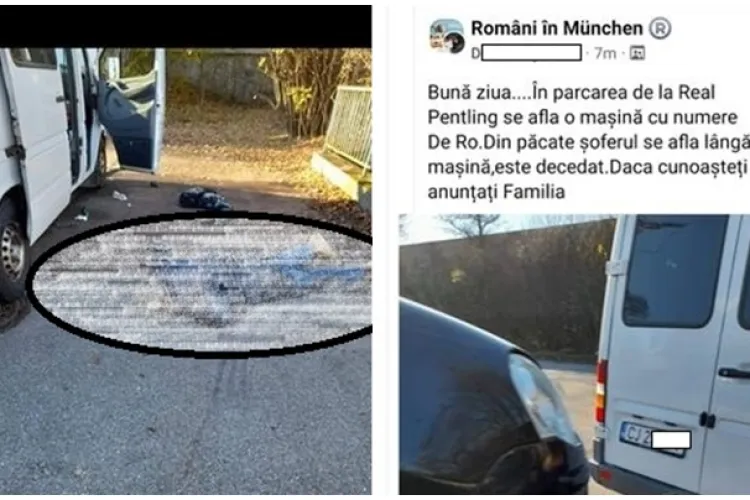 Un șofer clujean a murit în Germania, în parcarea unui magazin Real - IMAGINI ȘOCANTE