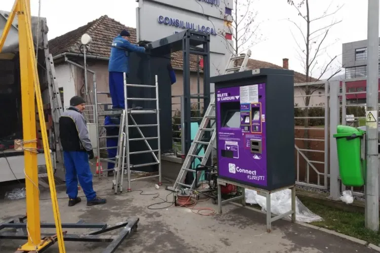 Floreștenii au cerut automat de bilete, iar Primăria montează prima unitate   