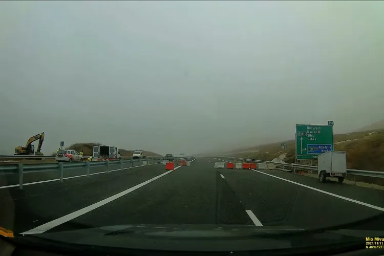 Autostrada A3 în zona Târgu Mureș e gata de inaugurare - VIDEO