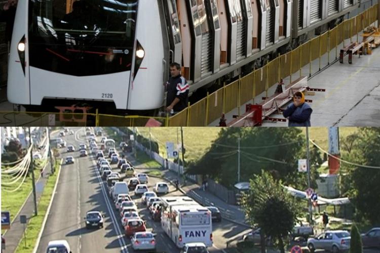 Boc: Cei care nu vor metrou să meargă să stea în trafic în Florești, Gilău și Apahida   