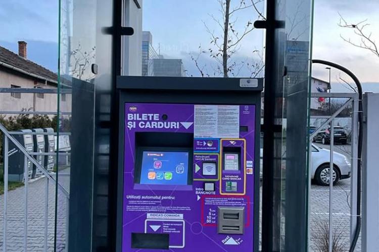 Primăria Florești a dat în folosință primul automat de bilete și abonamente CTP - FOTO