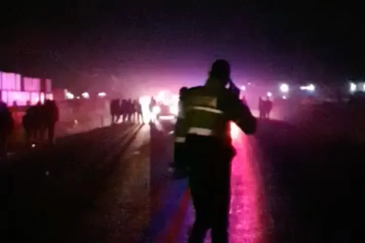 Accident mortal între Câmpia Turzii și Turda. Victima, un pieton, umbla pe mijlocul drumului - VIDEO