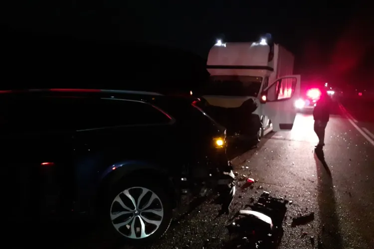 Accident rutier pe centura ocolitoare a municipiului Gherla - FOTO