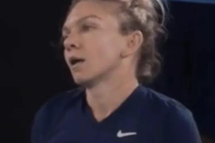 Simona Halep, reacții necontrolate la Melbourne: ”Hai, proasto, bate-ți joc de tot!”, ”Degeaba plec de acasă!” - VIDEO   