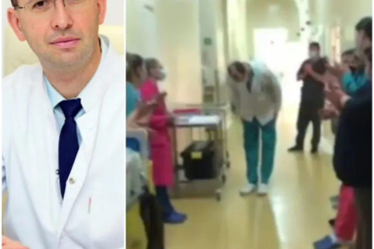 Medicul clujean aplaudat de colegi după ce a demisionat a explicat de ce a ales să pună halatul în cui și să plece din sistemul public