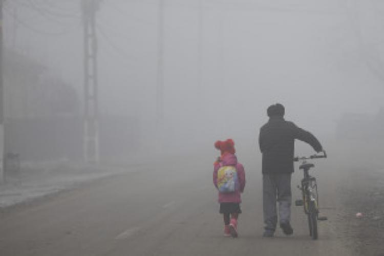 Atenționare ANM de Cod Galben de ceață în zone ale județului Cluj, în următoarele ore