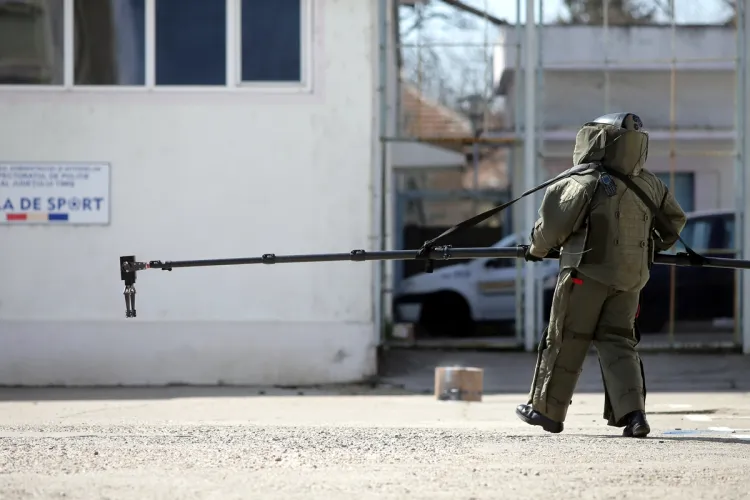 Un copil de 13 ani a sunat la 112 și a alertat poliția de prezența unei bombe pe o stradă din Sibiu