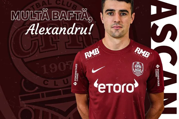 Alex Pașcanu s-a despărțit de CFR Cuj după un an și jumătate. La ce echipă merge fundașul?