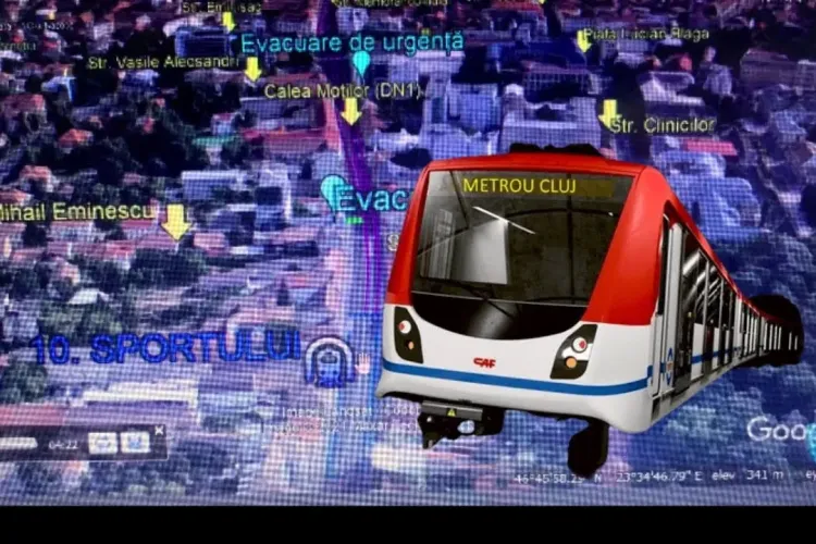 Clujenii fac glume pe seama metroului: „S-a născut tatăl primului călător” - FOTO