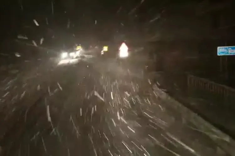  Scandal cu Poliția! Direcția Regională de Drumuri Cluj AMENDATĂ pentru că nu a deszăpezit DN 1, Cluj - Oradea - VIDEO