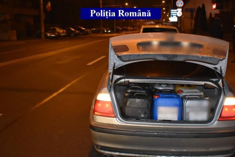 400 de litri de motorină sustrași din niște utilaje de pe strada Soporului - FOTO   