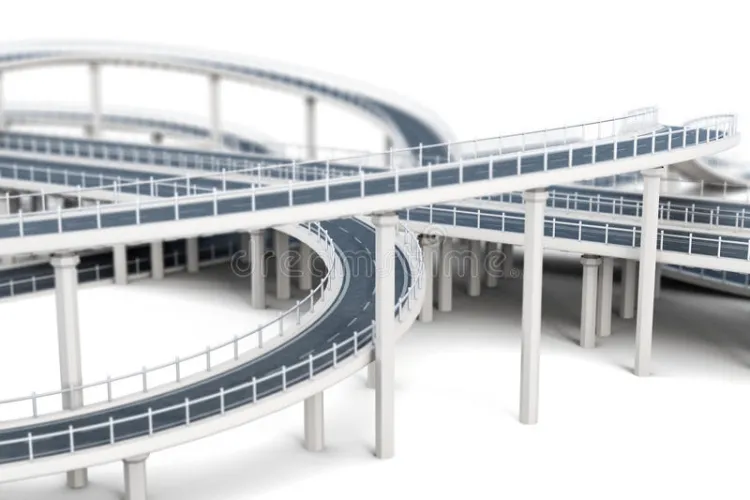 Boc: Vom avea drumuri ca în America la intrarea în Cluj-Napoca dinspre Florești 