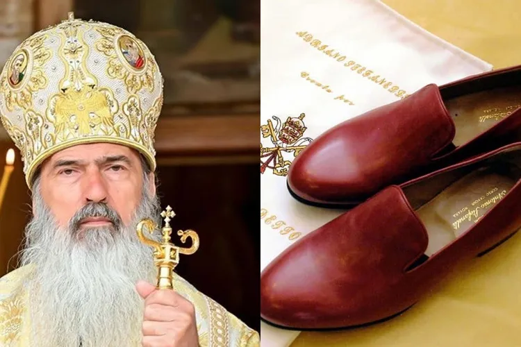 Un preot clujean critică faptele Arhiepiscopului Tomisului, ÎPS Teodosie: Diavolul se-mbracă de la Prada, Teodosie se încalță de la Prada.